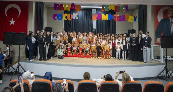 Büyükşehir’in Çocuk Kampüslerinde bahar şenliği