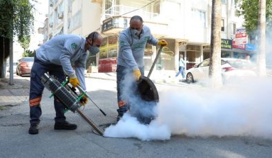 Büyükşehir, kent genelinde haşere mücadelesini sürdürüyor