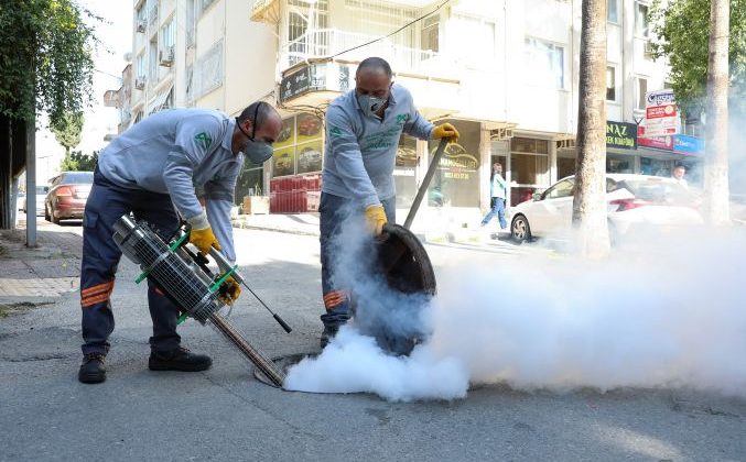 Büyükşehir, kent genelinde haşere mücadelesini sürdürüyor