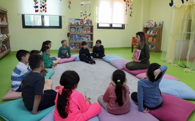 Çocuk Kampüsü’nde ‘Masal ve Drama Atölyesi’ ile kendini keşfediyor