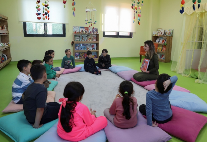 Çocuk Kampüsü’nde ‘Masal ve Drama Atölyesi’ ile kendini keşfediyor