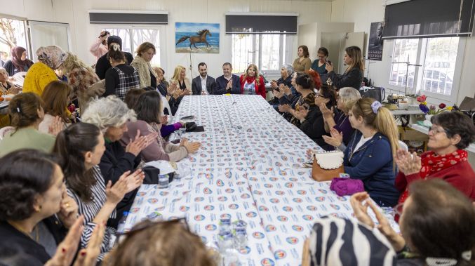 Mezitli’de kadınlar üretiyor, güçleniyor!