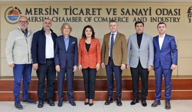 CHP’li Gülcan Kış MTSO’yu ziyaret etti: Mersin Türkiye ekonomisi için stratejik bir merkez