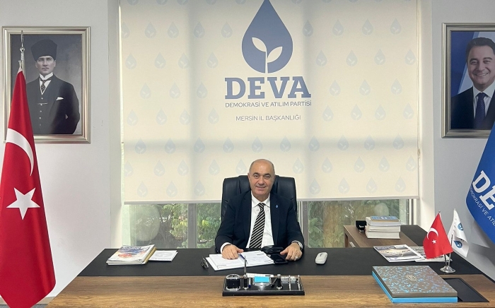 DEVA İl Başkanı Necmi Ağaoğlu: Mersin’de ekonomik baskı liman kentinin dinamiklerini zorluyor