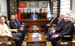 Diva-Sen Mersin Şubesi’nden Müftü Topal’a ‘Hayırlı olsun’ ziyareti