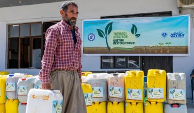 Yenişehir Belediyesinden çiftçiye ücretsiz solucan gübresi desteği