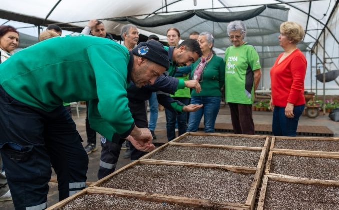 Yenişehir’de ‘Ekolojik Tarım’ hamlesi; 10 bin tıbbi ve aromatik bitki toprağa ekildi