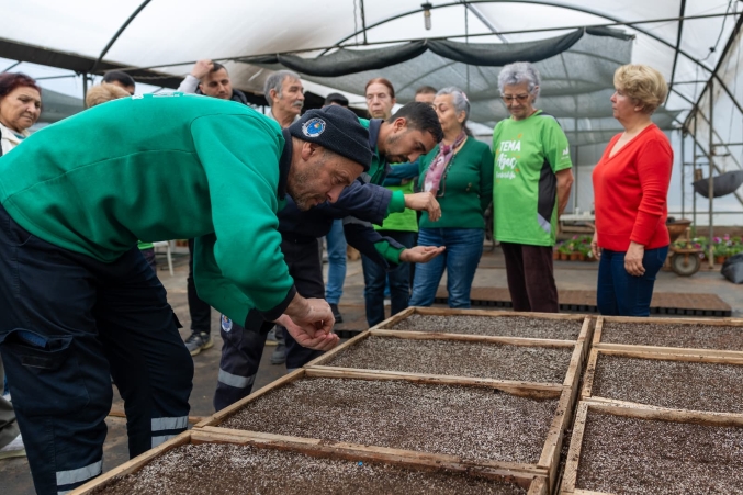 Yenişehir’de ‘Ekolojik Tarım’ hamlesi; 10 bin tıbbi ve aromatik bitki toprağa ekildi