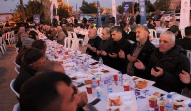 Akdeniz’de Ramazan Bereketi: Bekirde Mahallesi’nde gönülleri buluşturan iftar programı