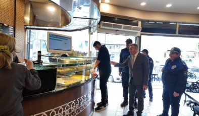 Akdeniz’de Bayram Öncesi Tatlı Denetimi