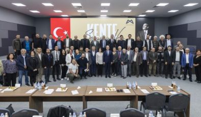 Başkan Seçer, emek örgütleri ile bir araya geldi