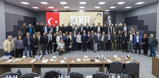 Başkan Seçer, emek örgütleri ile bir araya geldi