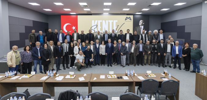 Başkan Seçer, emek örgütleri ile bir araya geldi