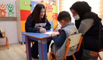 Akdeniz Belediyesi’nden çocuklardaki gelişimsel risklere karşı “Denver II” testi