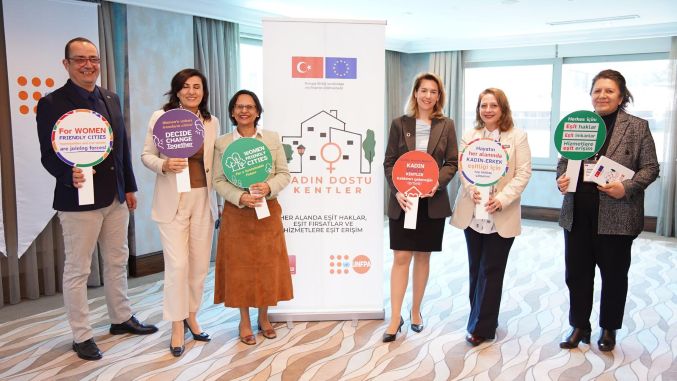 Kadın dostu kentler için 25 belediye birlikte çalışıyor