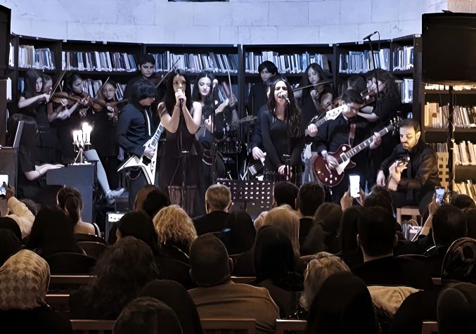 Türkiye’de bir ilk: İl halk kütüphanesinde rock konseri